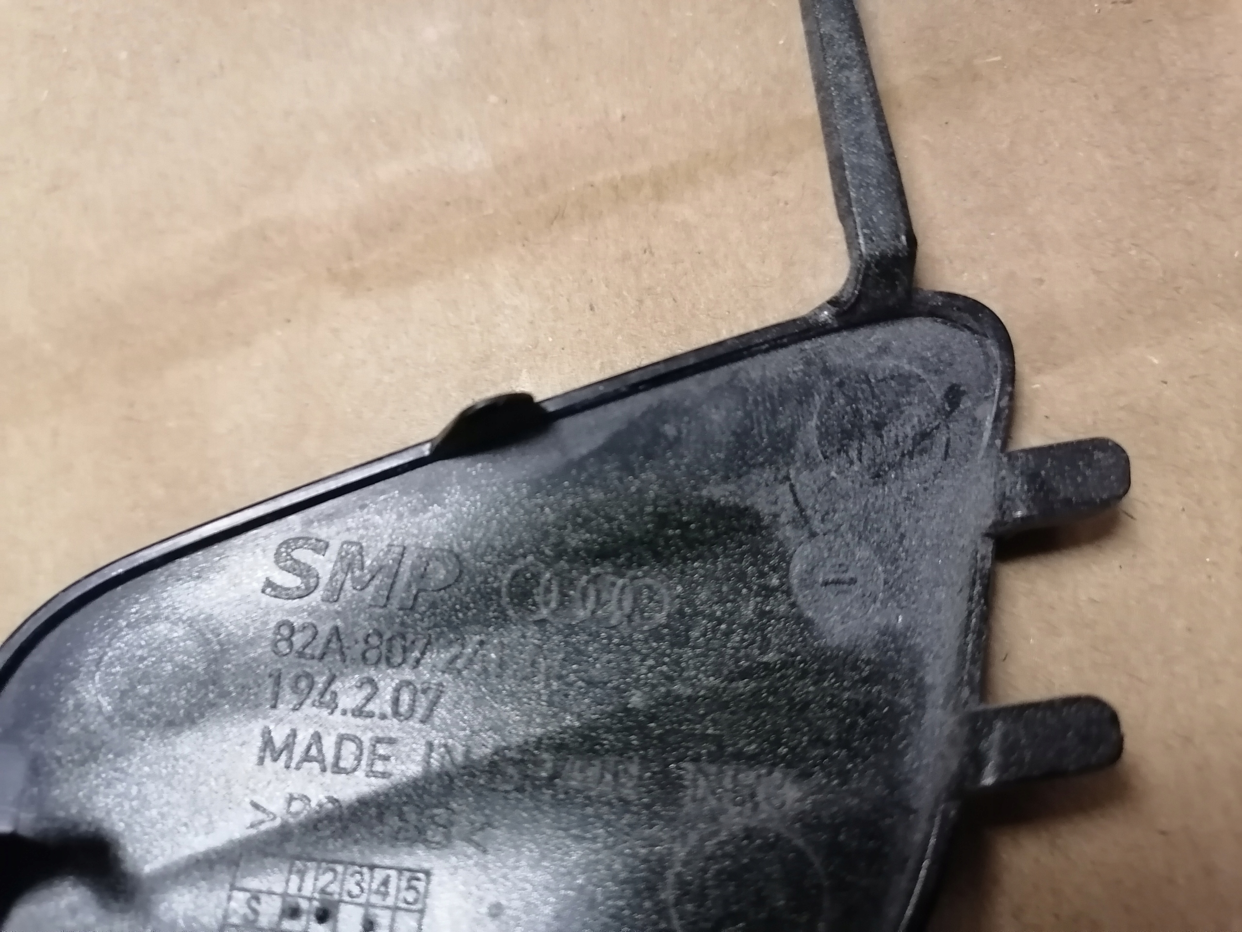 AUDI A1 82A S-LINE towing hook cap 82A807241A