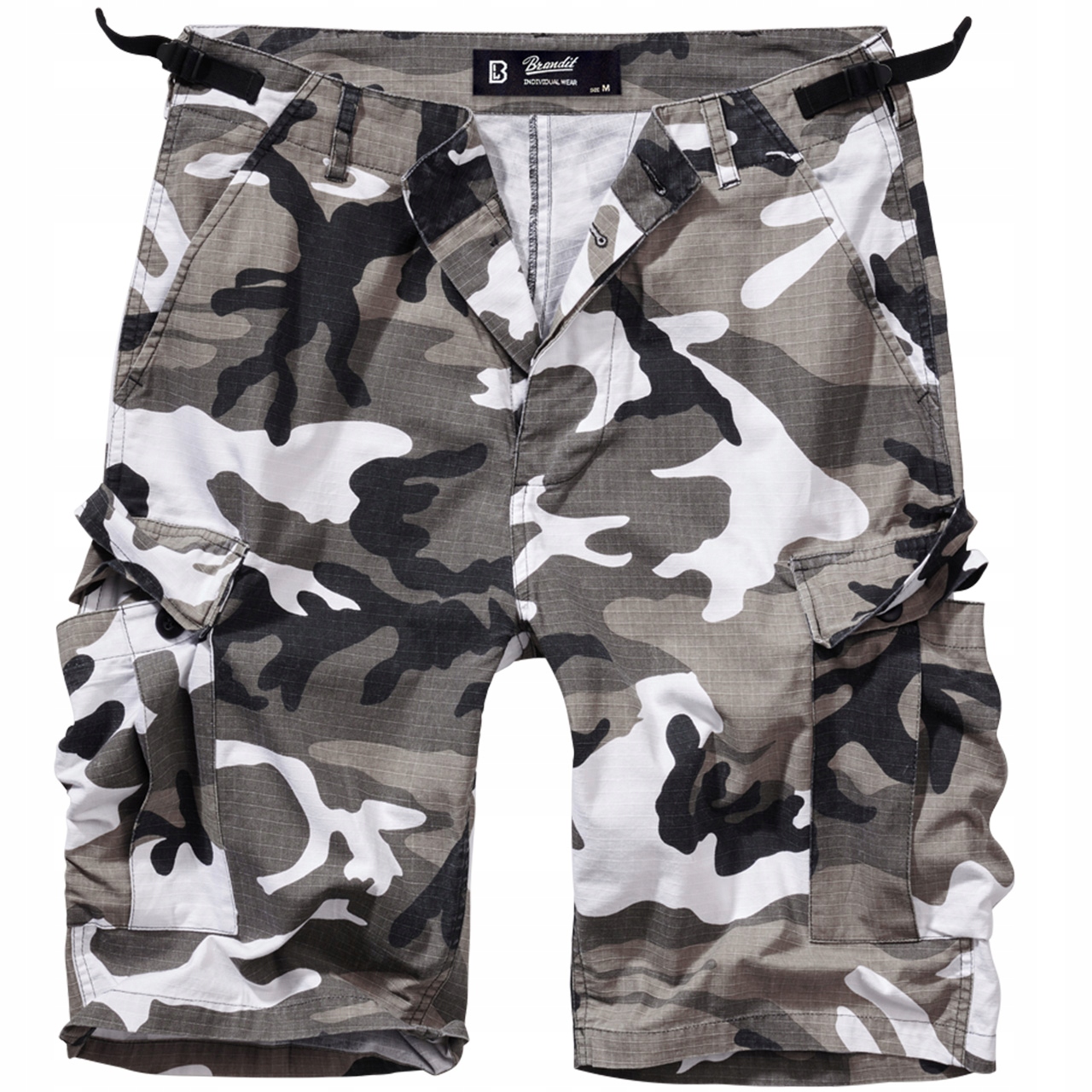 Krátké Kraťasy Vojenské Bojovky Brandit Bdu Maskáčový Camo Urban 3XL
