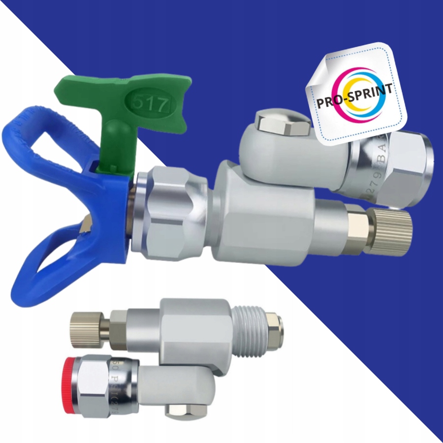 Zawór CleanShot + GRATISY do Pistoletu Agregatu malarskiego Pistolet RAC X Rodzaj inny