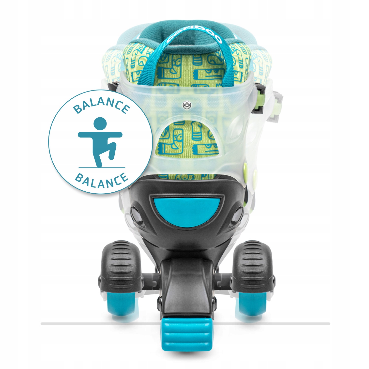 Rolki dla dzieci CARIBOO STEP 1 regulowane - 30-33 Stan opakowania oryginalne