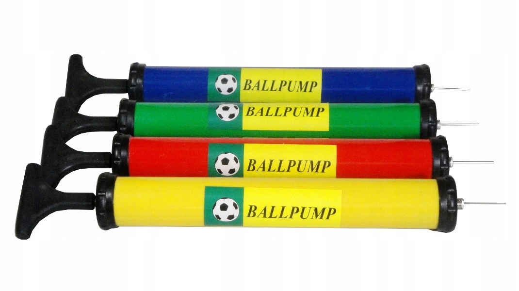 POMPKA RĘCZNA DO PIŁKI + 2 KOŃCÓWKI 24 CM EAN (GTIN) 5900360005866