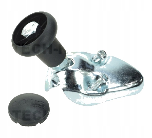 Gałka na kierownicę uniwersalna czarna 2 - śruby G