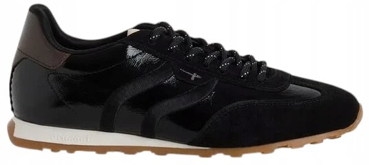 Tamaris dámské černé tenisky sneakersy lehké kožené velikost 40