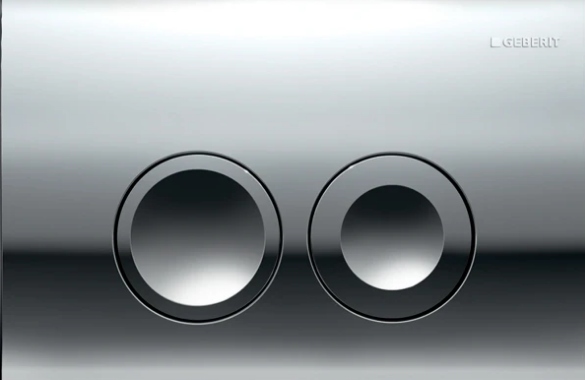 Delta25 Spouštěcí tlačítko Chrom lesklý