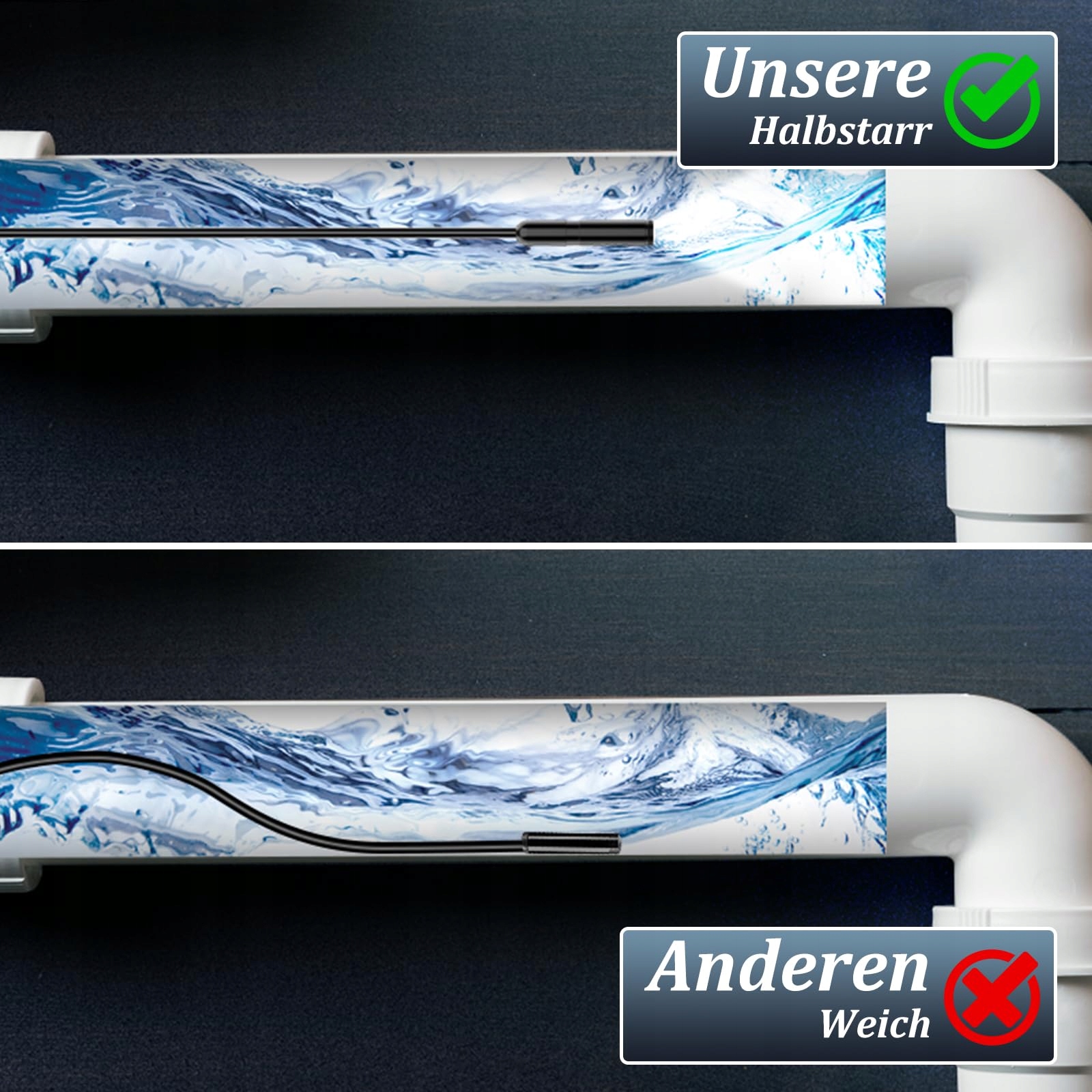 ENNOVOR Kamera Endoskopowa HD 1920 z 8 LED Wodoodporna IP67 Android iOS — miniatura 3