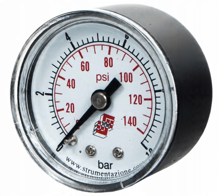 

Manometr 1/8" Axialny Tylny 0-10bar 40mm