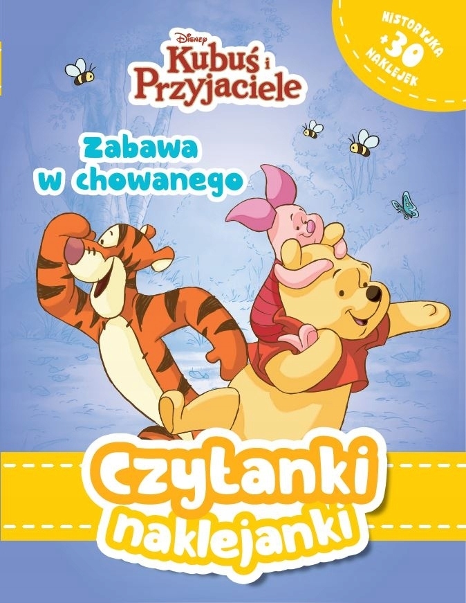 

Czytanki naklejanki. Zabawa w chowanego. Disney