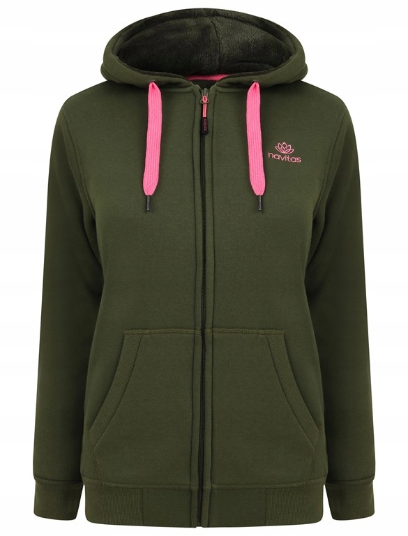 Navitas Bluza Womens Sherpa Zip Green S