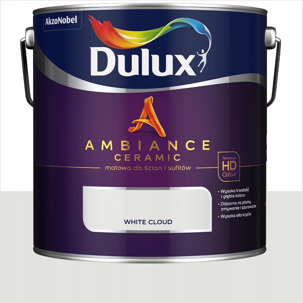 Dulux barva na stěny keramická Ambiance Ceramic White Cloud 2,5L