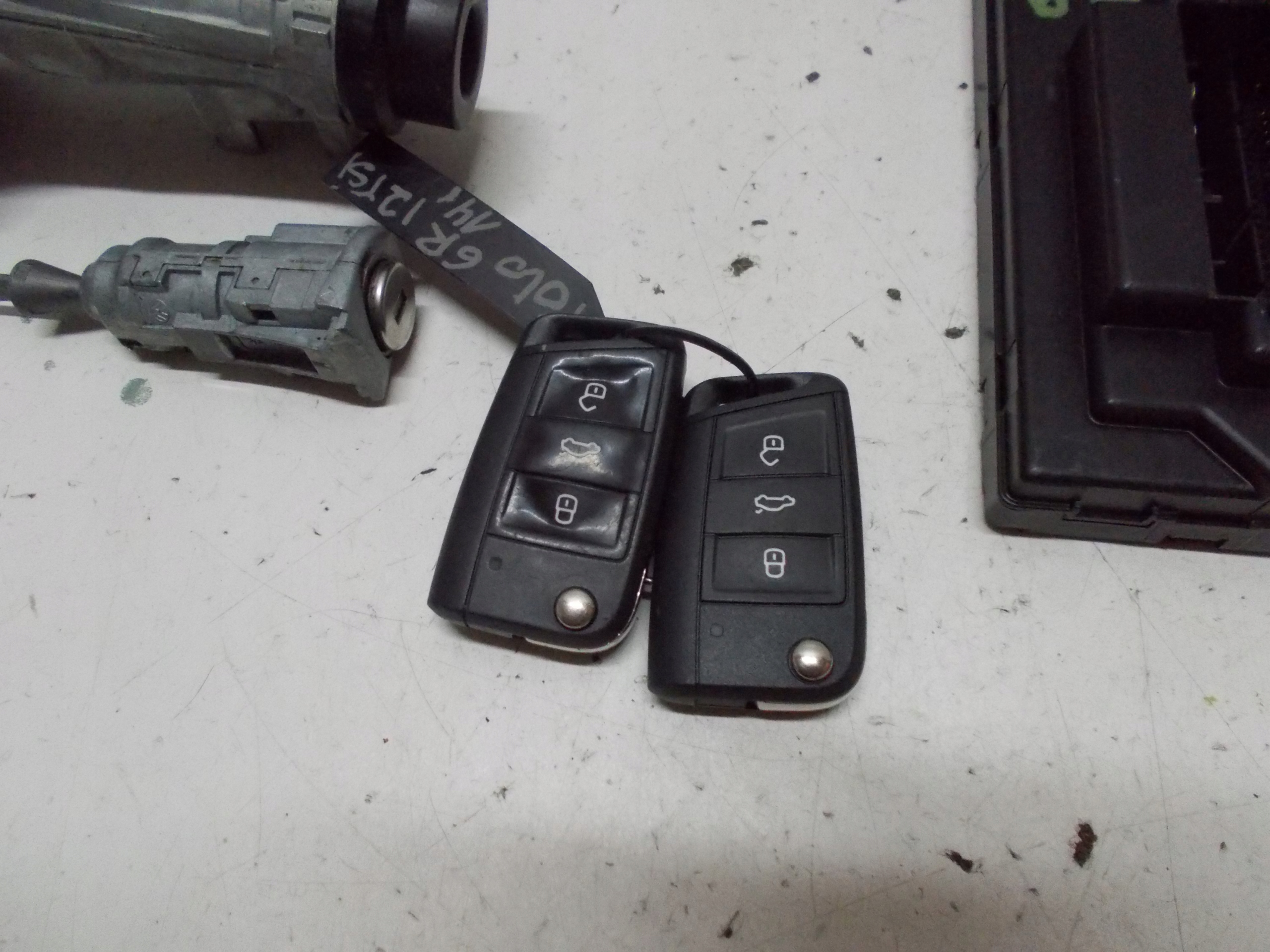 VW POLO 6R 1.2 TSI 14R running board STARTOWY ignition control unit dials