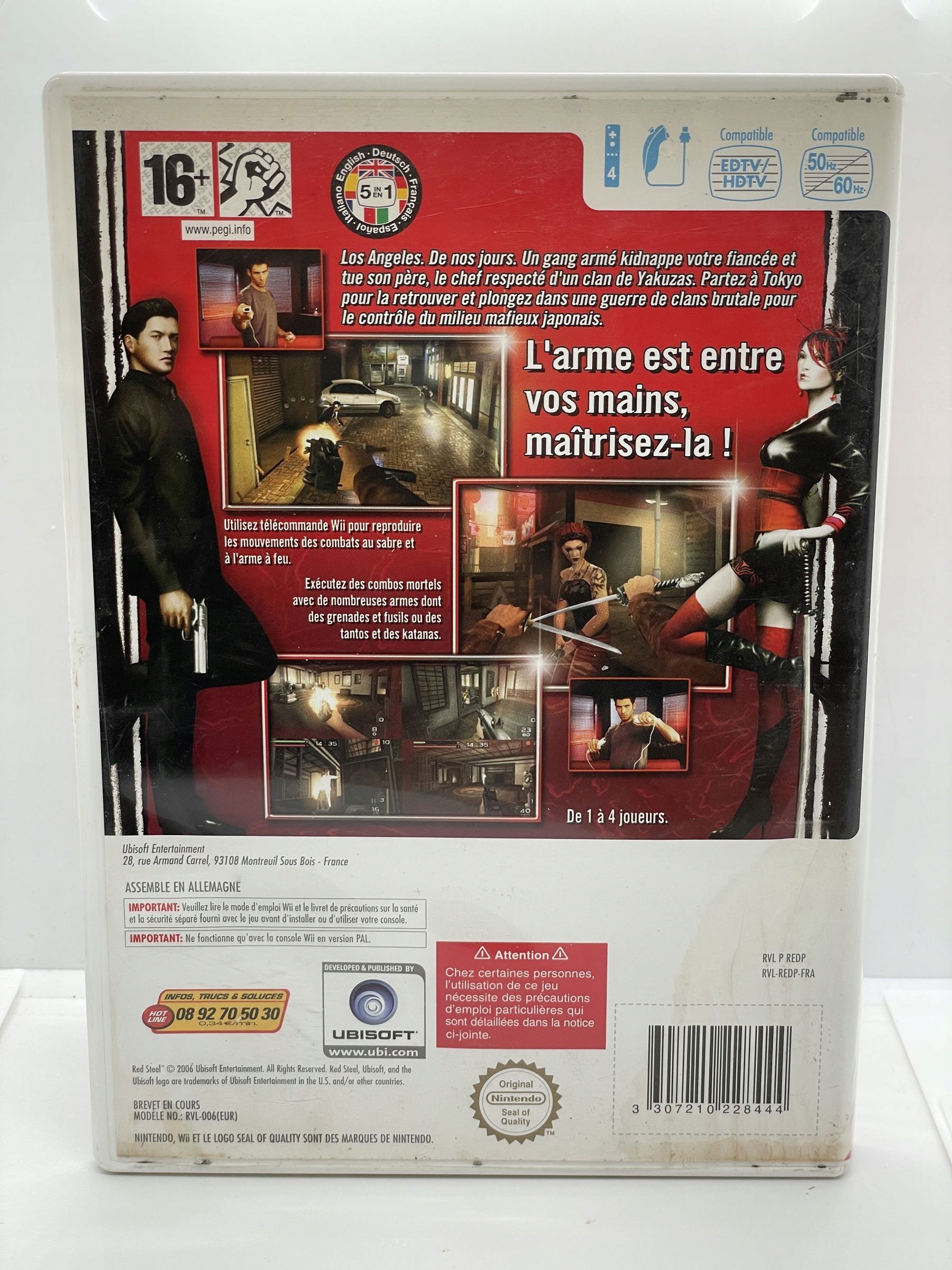 Gra Red Steel Nintendo Wii Tytuł RED STEEL