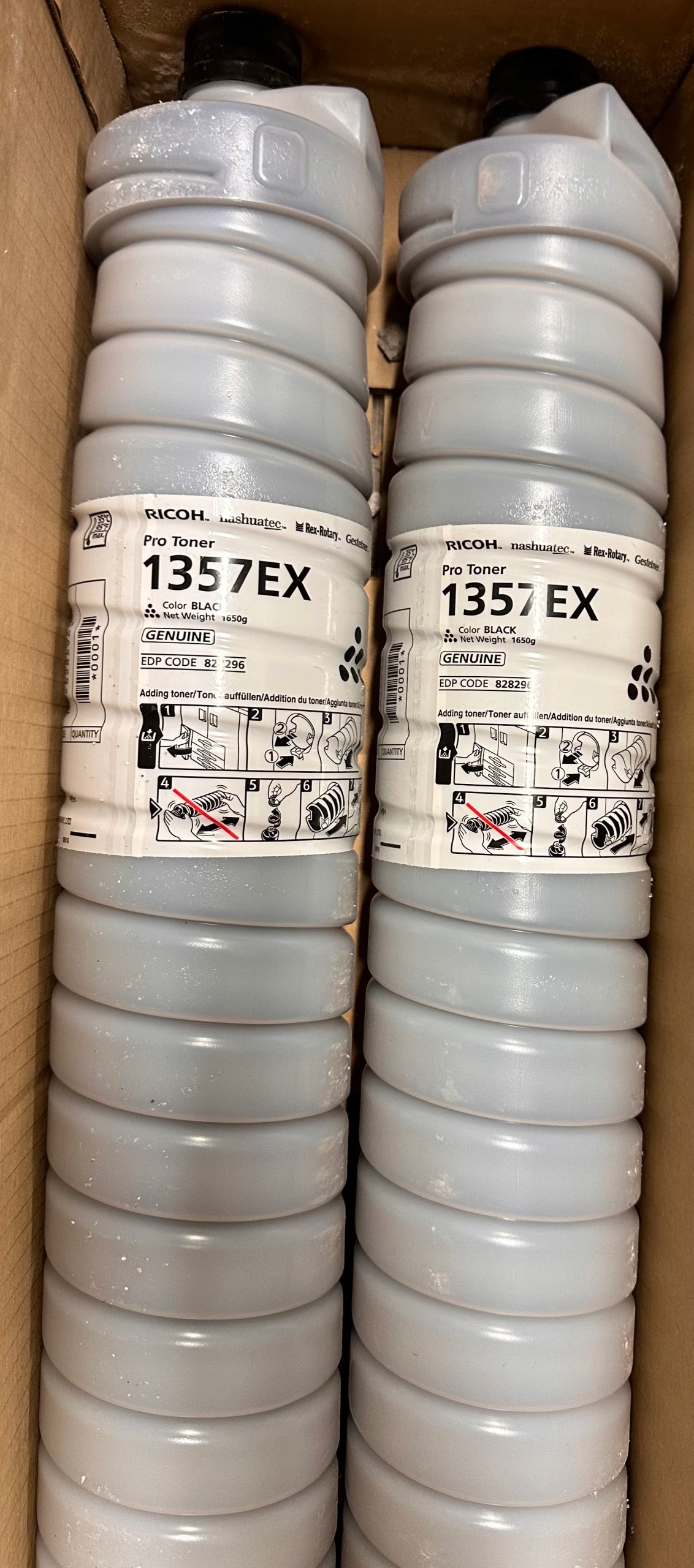 Toner Ricoh Pro 1357EX Black Originál 828082, 828083, 828296