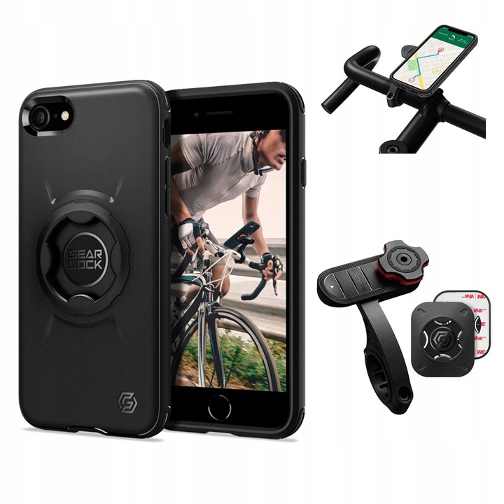 

Spigen Gearlock Etui Do Iphone 7/8 + Uchwyt MF100