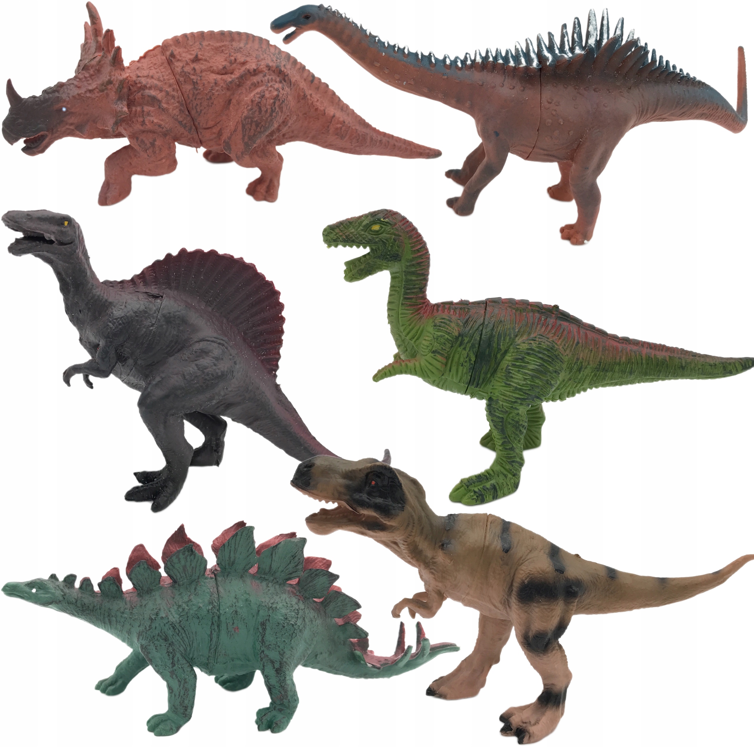

Dinozaury Figurki Realistyczne 6 Elementów