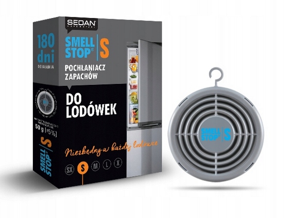 

Pochłaniacz Zapachów Do Lodówek Smell Stop Atest