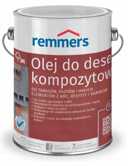 

Remmers Olej Do Desek Kompozytowych Tarasów 0,75L