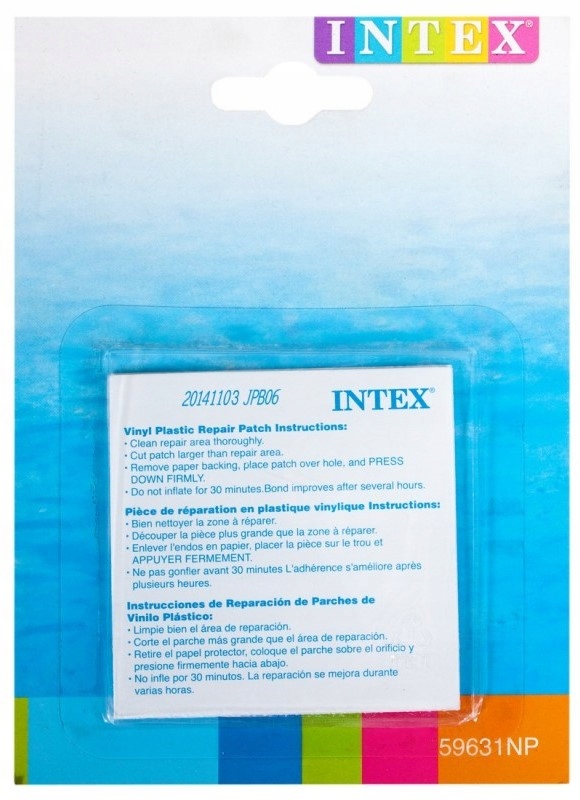 

Łatki naprawcze 59631 Intex