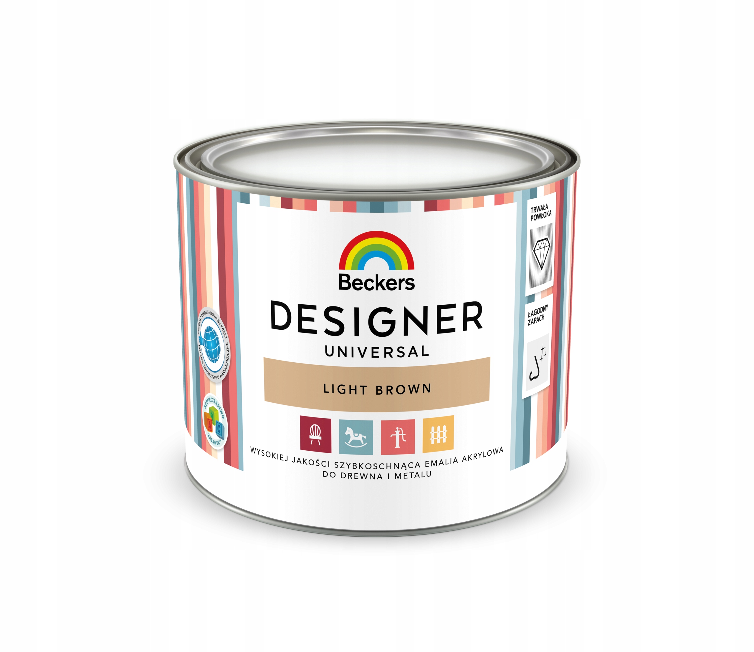 

Beckers Designer Emalia 0,5L Drew/met Light Brown