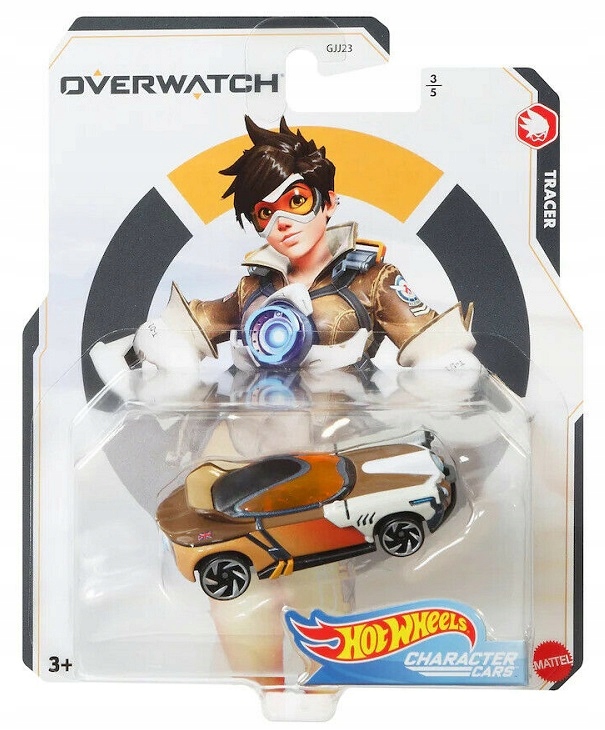

Hot Wheels Overwatch Autko Tracer GYB76