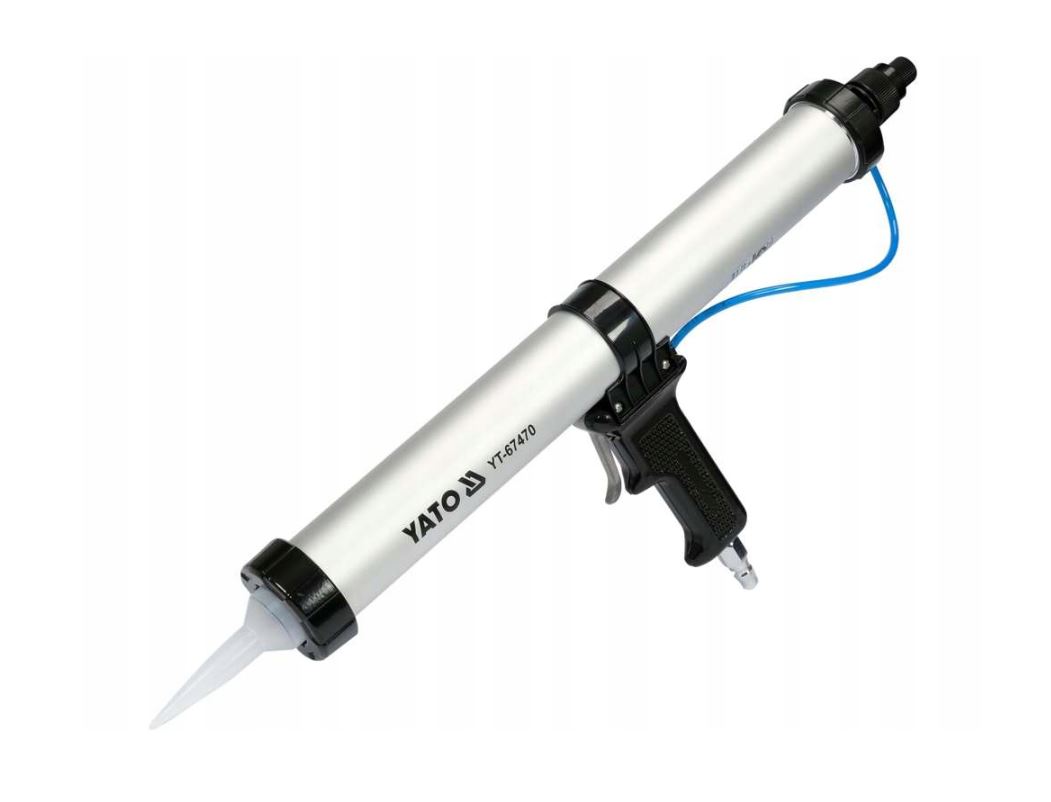 WYCISKACZ PNEUMATYCZNY MAS GĘSTYCH SILIKONU 600ml Marka Yato
