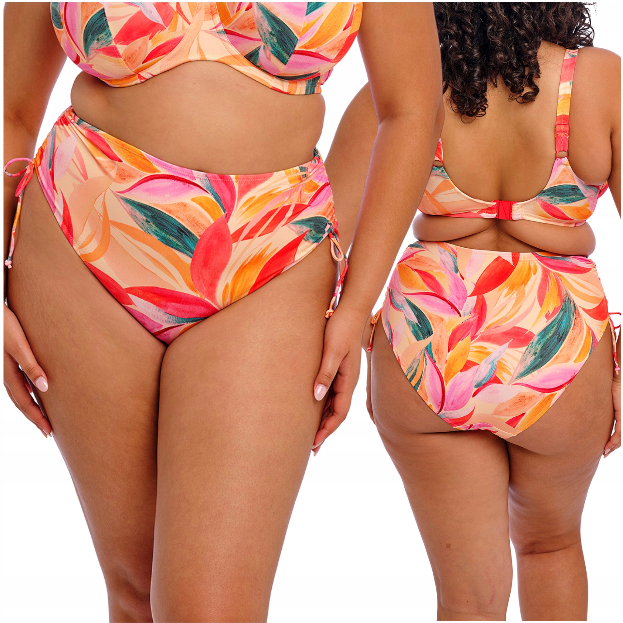 Plavkové kalhotky maxi s tkaničkami, barevné Elomi Sancho Beach 38