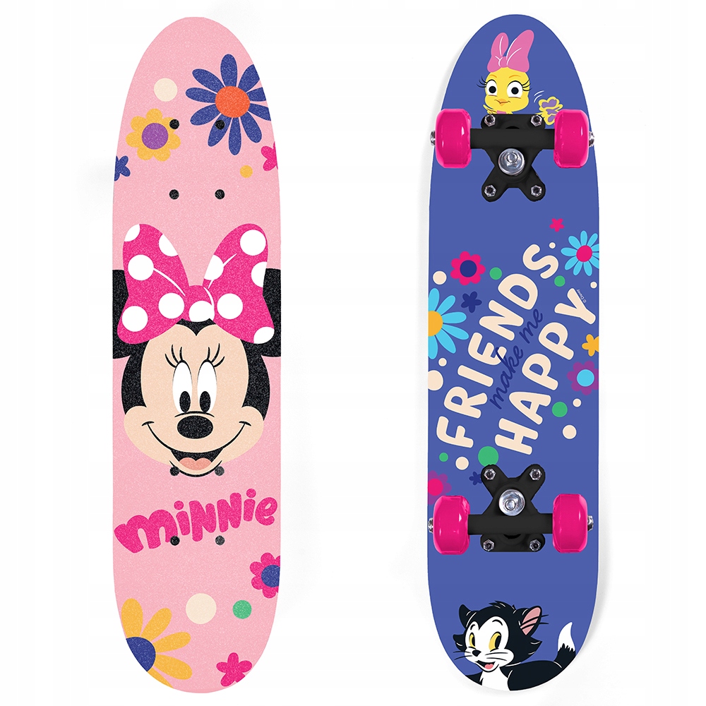 Deskorolka Seven Woodboard wielokolorowy Mickey Mouse Myszka Minnie