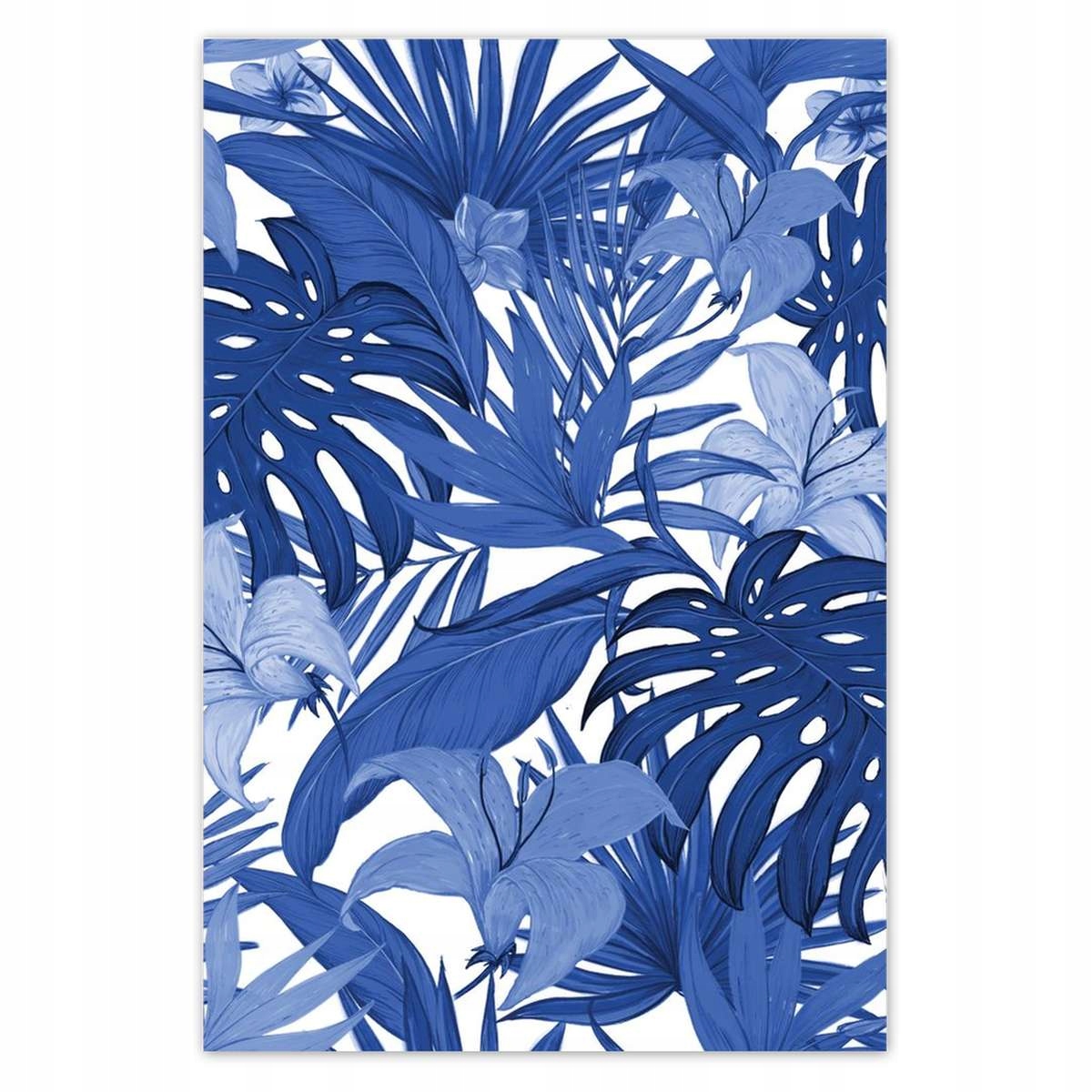 Plakáty 135x200 Classic Blue Monstera