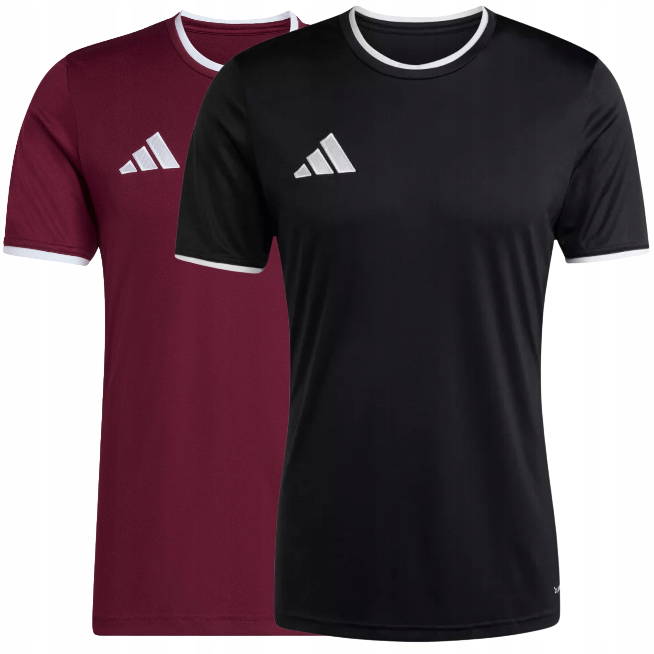 Adidas Zestaw Męski Komplet Koszulka Czarna Bordowa T-shirt r. M