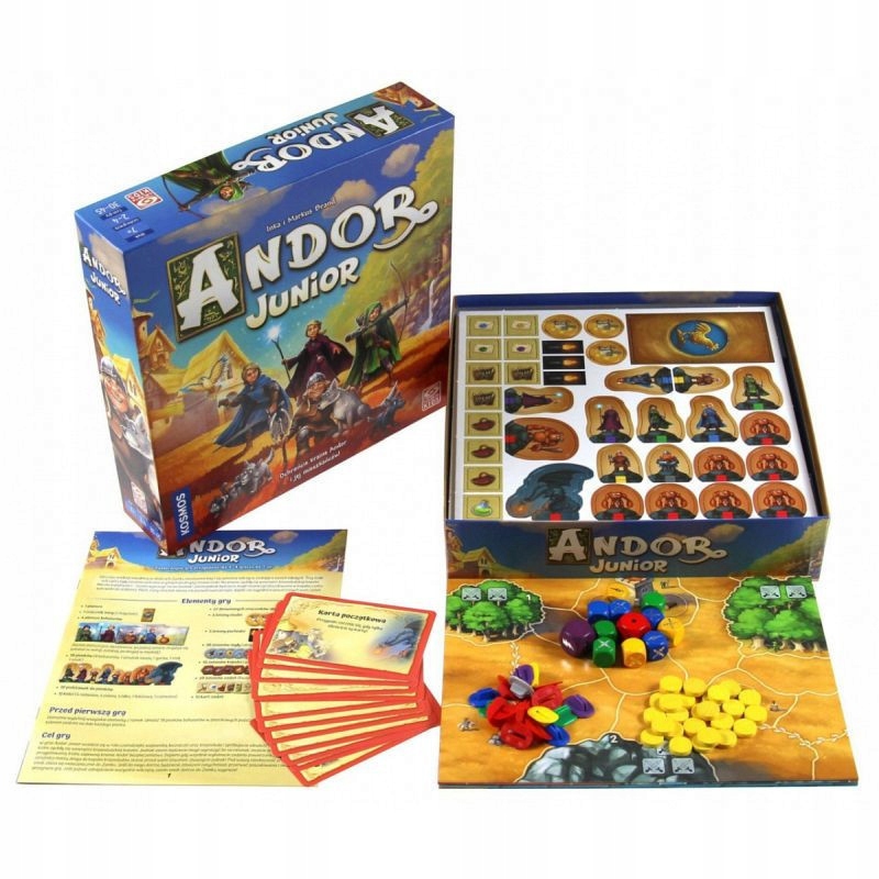 Towarzyska Gra Planszowa Dla Całej Rodziny Planszówka Andor Junior Galakta