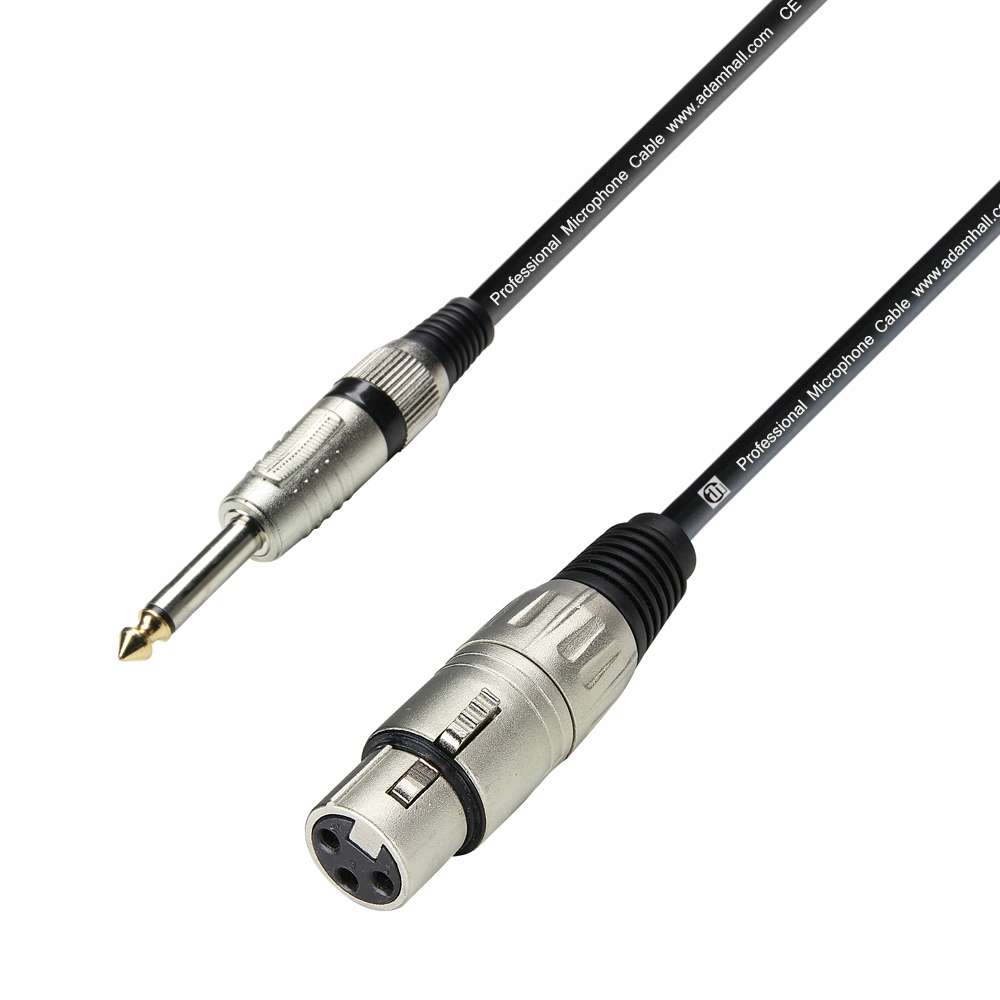 ADAM HALL K3MFP KABEL MIKROFONOWY JACK - XLR 1m