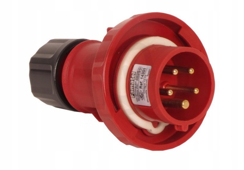 WTYCZKA PRZENOŚNA 16A 5P SIŁOWA 400V IP67 FAMATEL