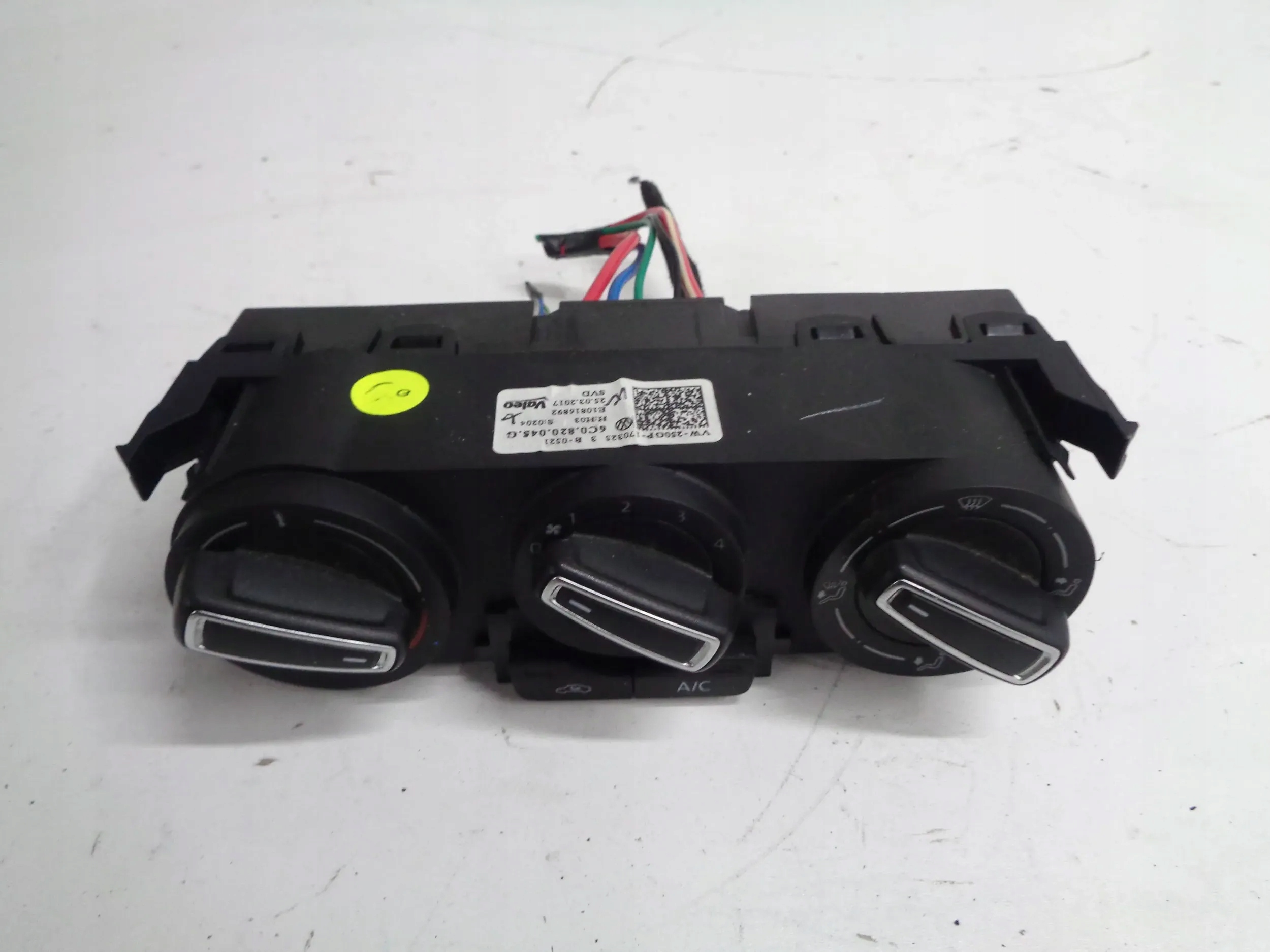 VOLKSWAGEN POLO 6C 6R PANEL KLIMATYZACJI 6C0820045G