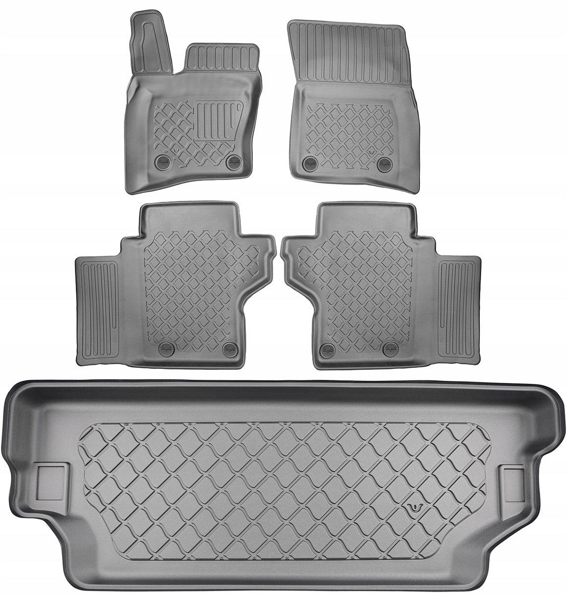 Land Rover Defender L663 90 2020- 3D Sada Koberce batožinový priestor