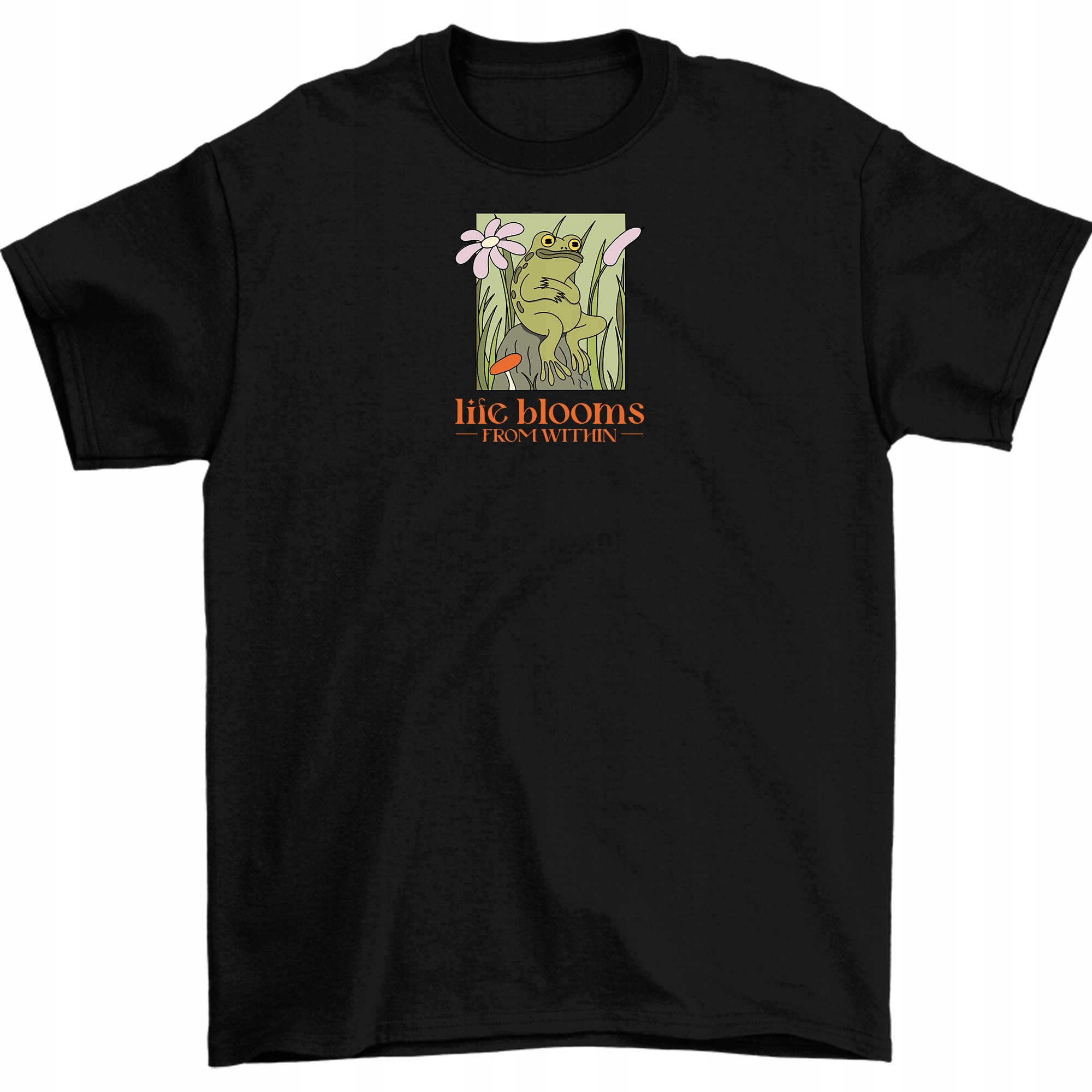 

Koszulka Żaba Żabka Fana Czarna 5 XL