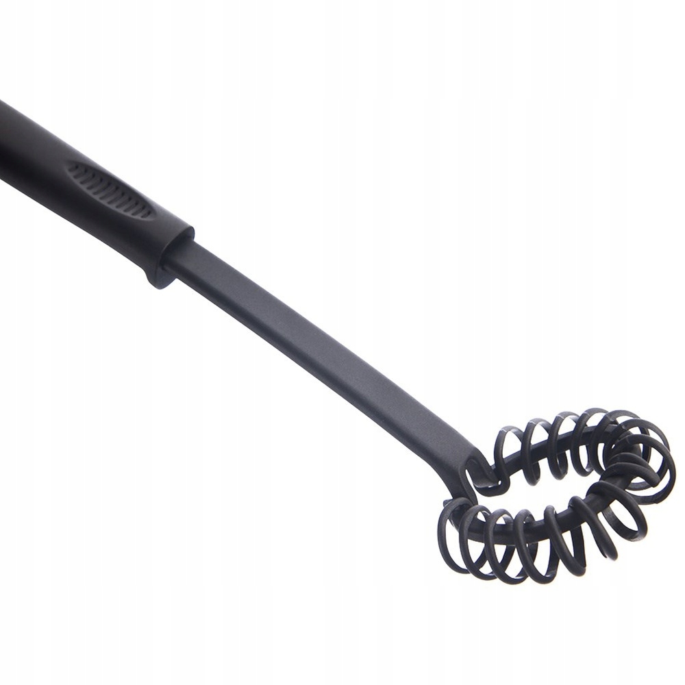 Trzepaczka SPIRALNA kuchenna ubijania piany jajek śmietany mieszania sosów Długość (cm) 28 cm