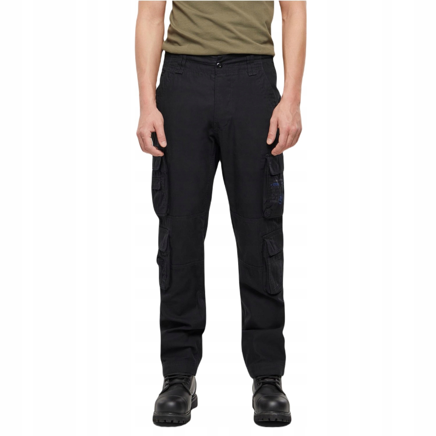 Kalhoty Brandit Pure Slim Fit Black 5XL