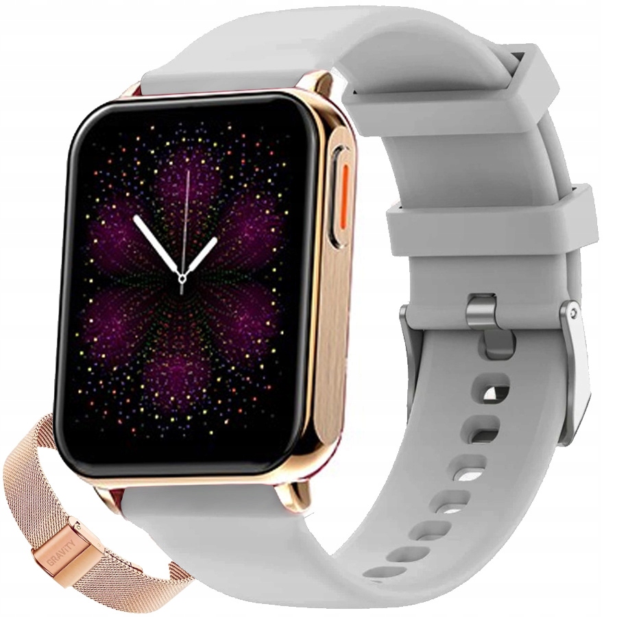 Chytré Hodinky Gravity GT17-4 šedé