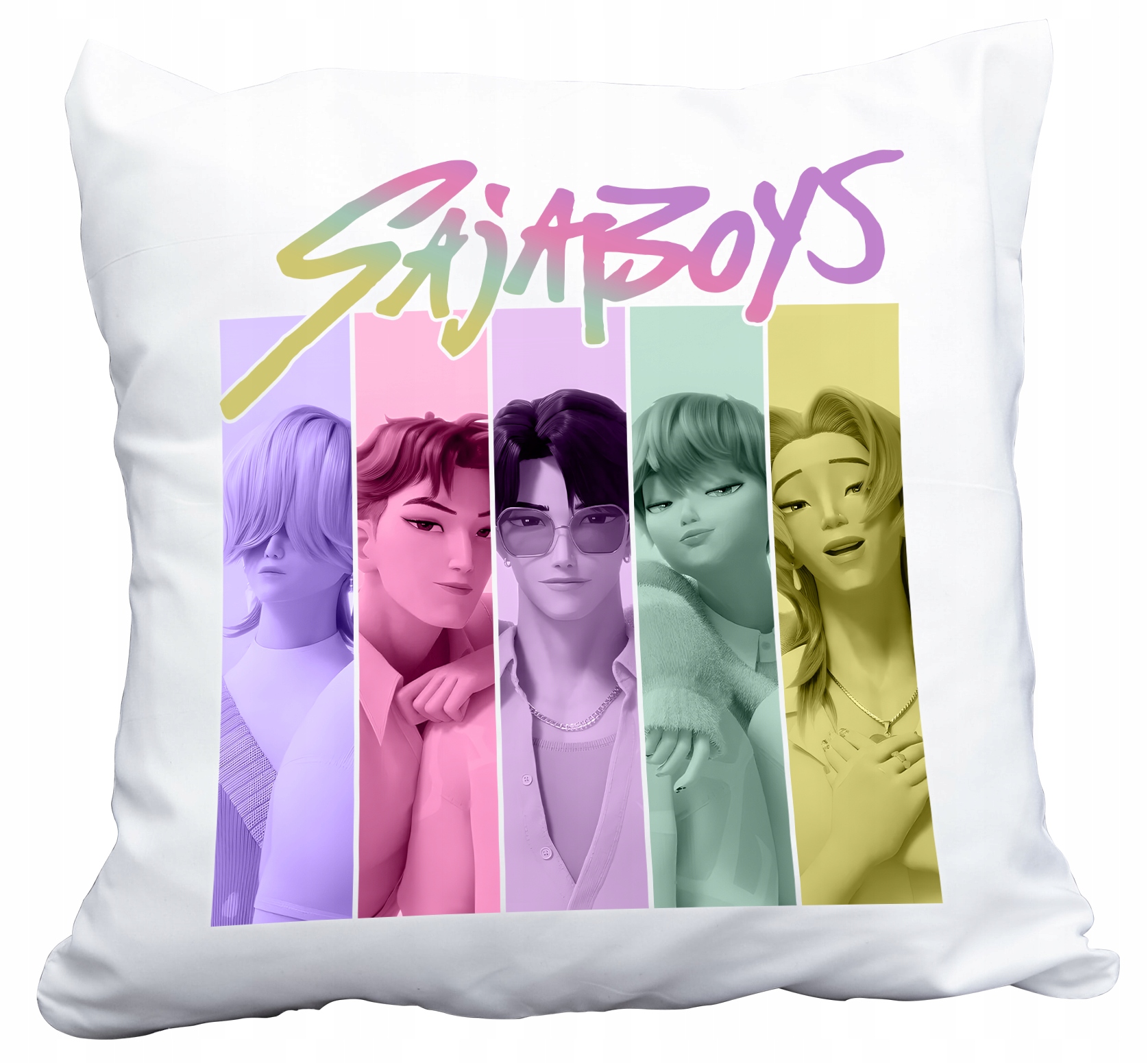 Polštář Sajaboys Huntrix Demon Lovci Mira Rumi Zoey Dárek Jméno