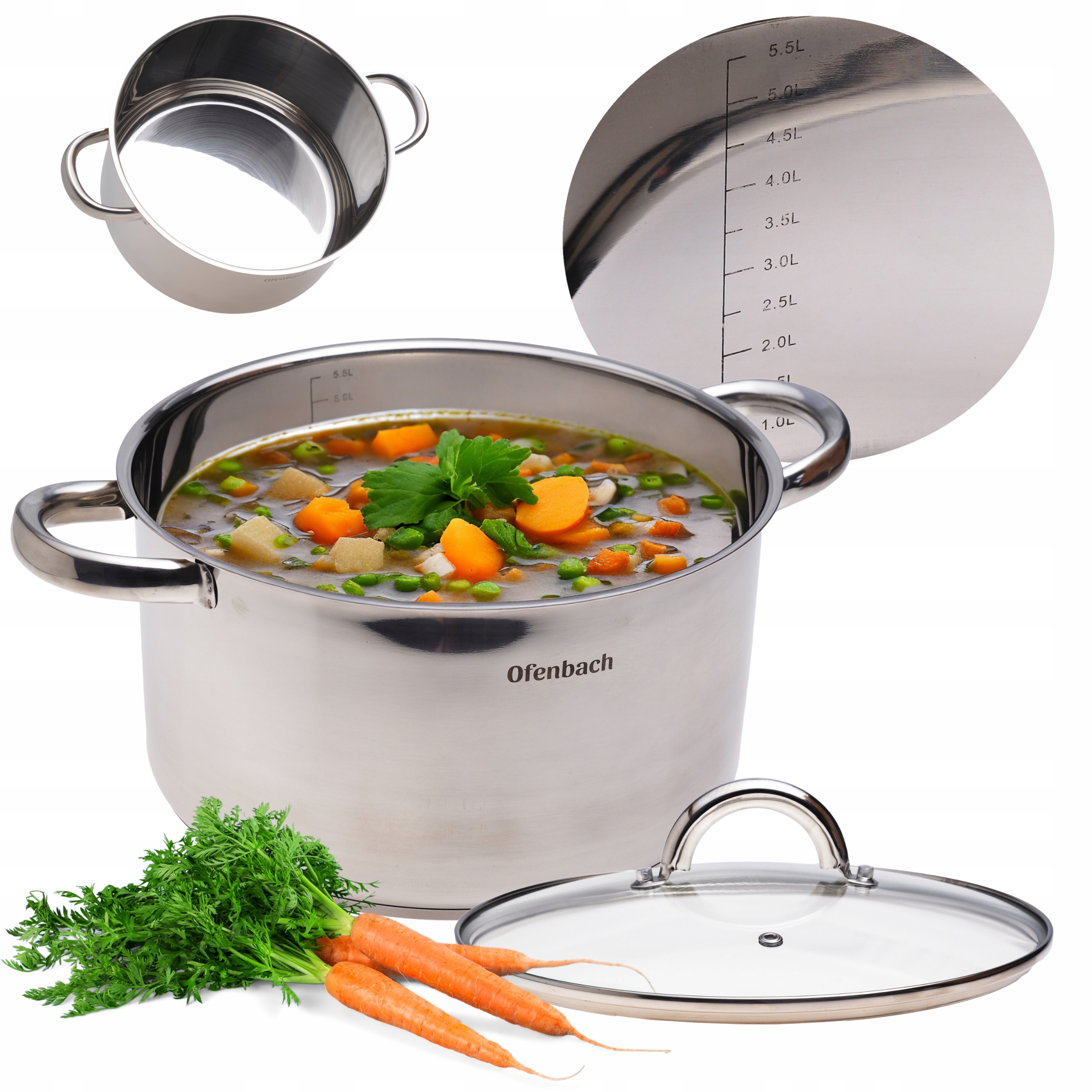 Garnek OFENBACH NB-100527 5,5 l – najważniejsze cechy