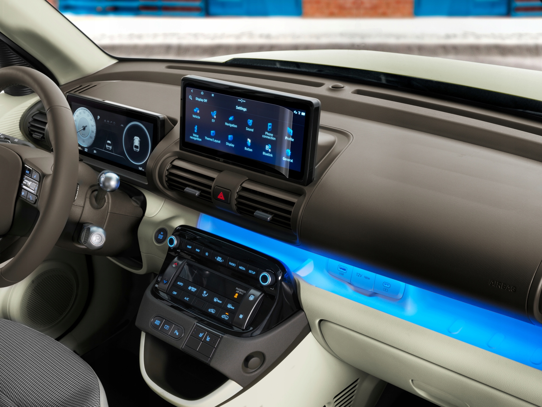 Oryginalna folia ochronna na ekran Hyundai Inster AX1