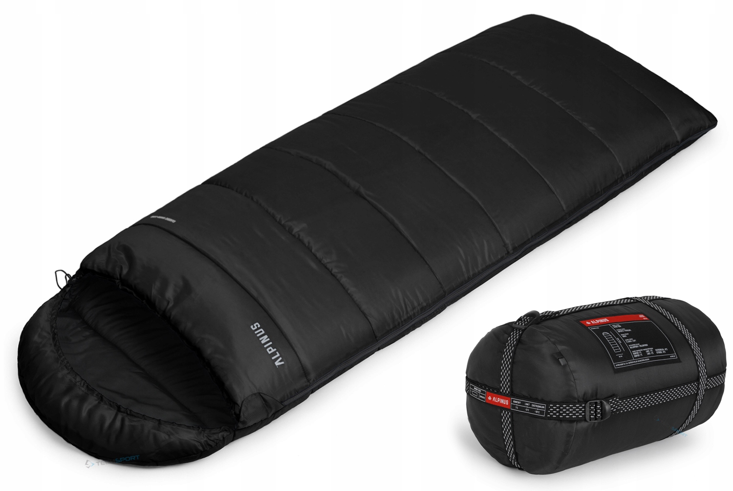 Markový Teplý Spací Pytel 2v1 Alpinus Classic Warm 1800 až -16 stupňů