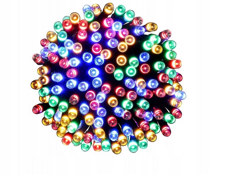 

Lampki choinkowe świąteczne Led 500 Multi Kolor