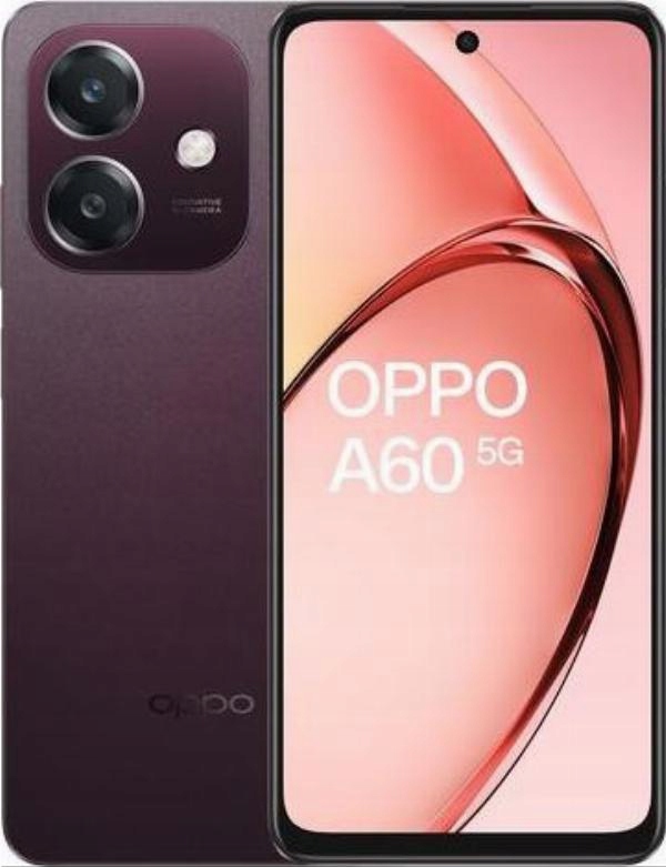 Smartfon Oppo A60 4 Gb 128 Gb 5G Dual Sim Czerwony Black Red