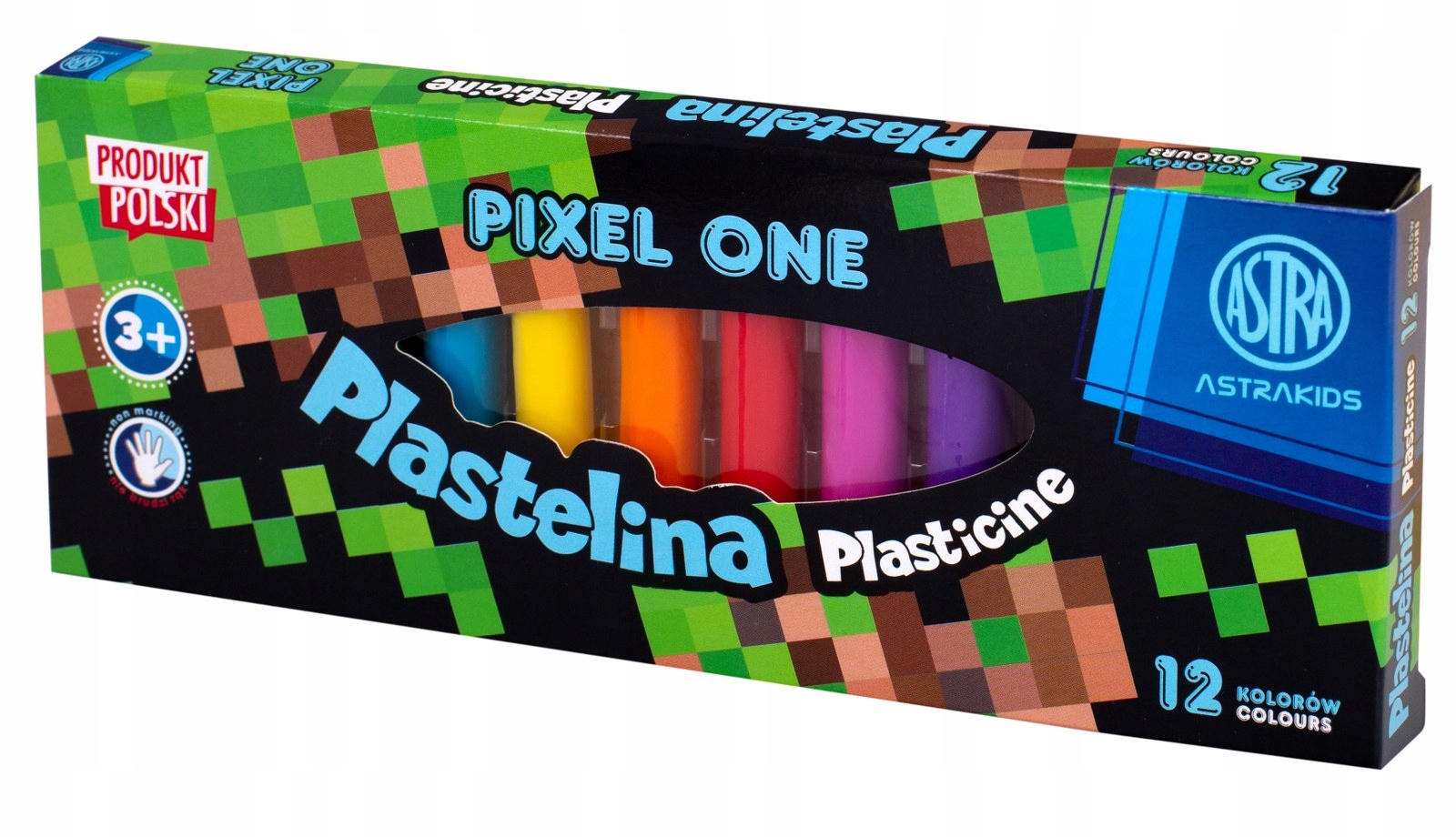 Plastelina Astra plastyczna szkolna Pixel One