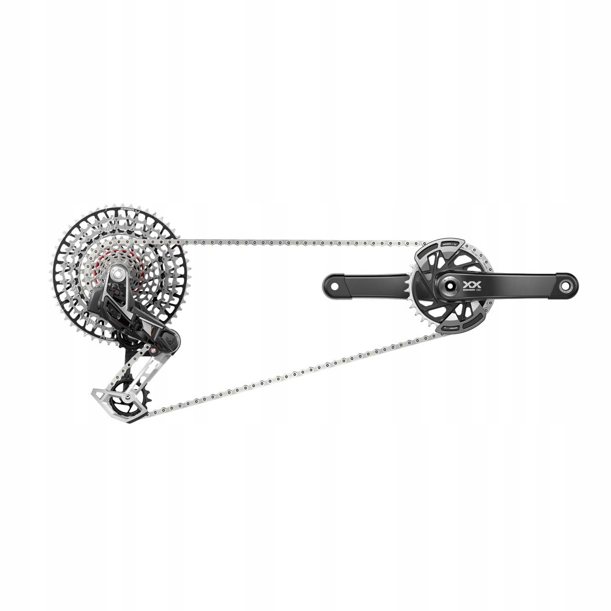 Sram 00.7918.167.001 Gs Xx Eagle Transmission Axs 170 Ttype
