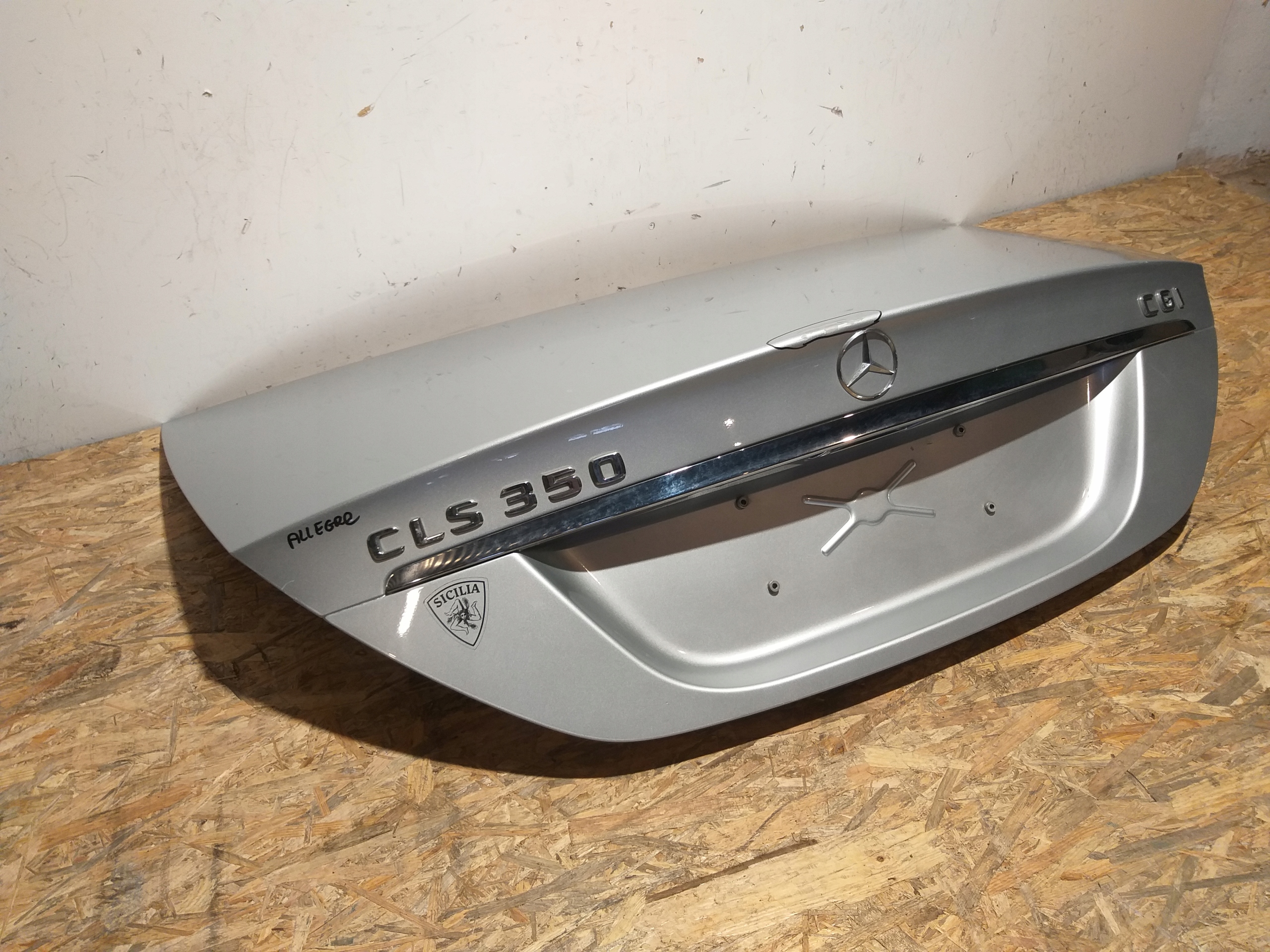 HECKKLAPPE KOFFERRAUMDECKEL MERCEDES CLS W219
