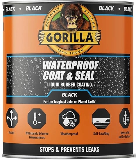 Těsnicí hmota Gorilla Glue černá 0,946 l