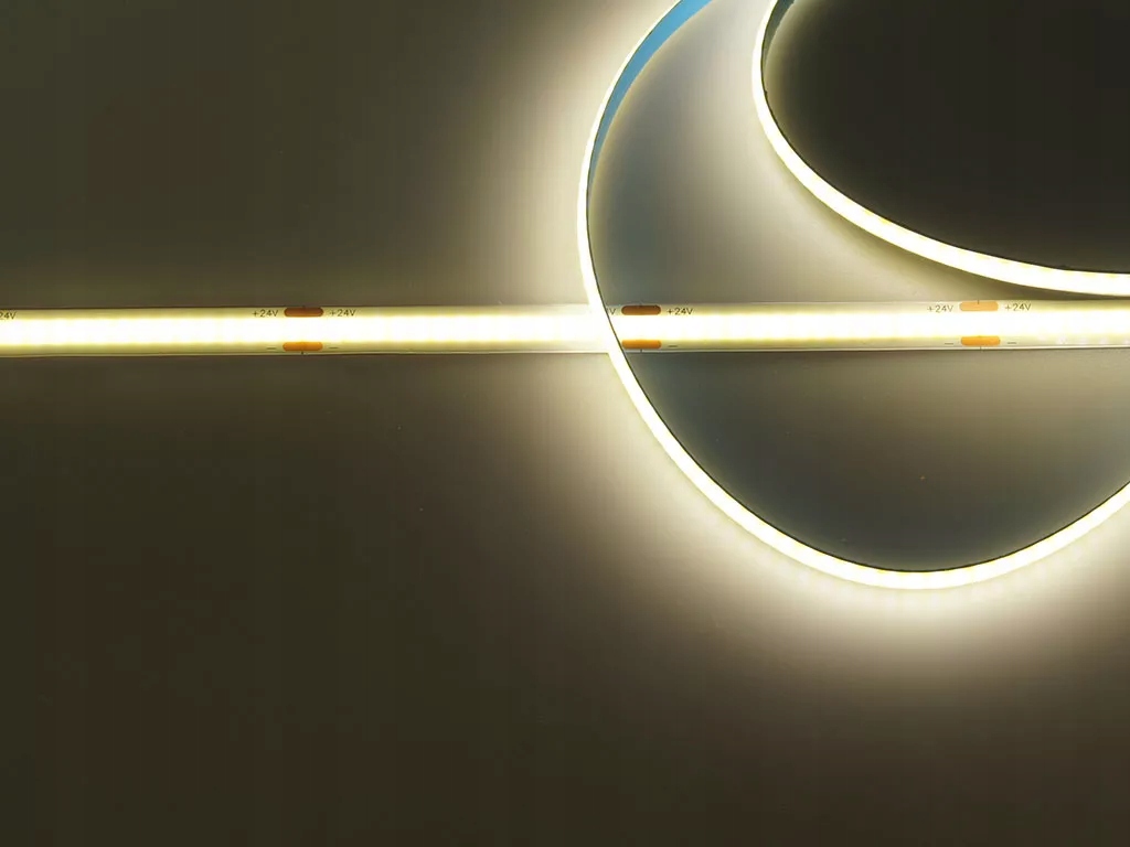 Taśma Led Cob 24V, 4000K, 10W/m, długość 20m, CRI>80, szerokość 8mm