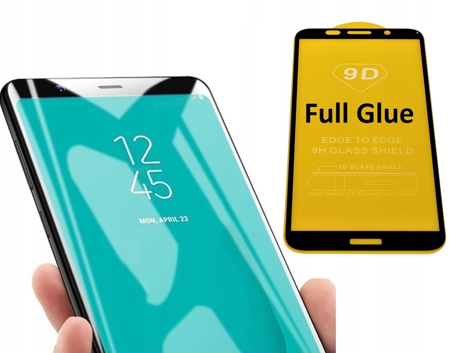 

Szkło 5D Full Glue 9H do Huawei Y5p