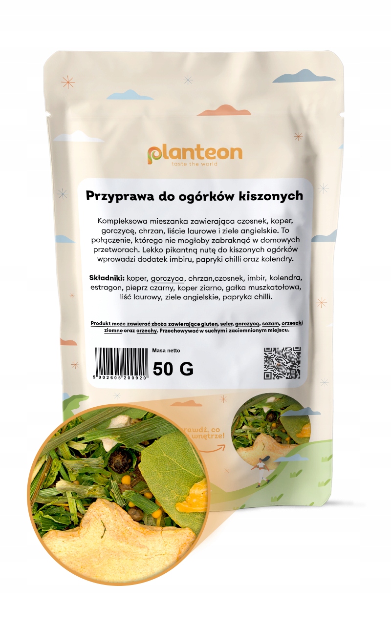 Przyprawa do ogórków kiszonych 50g